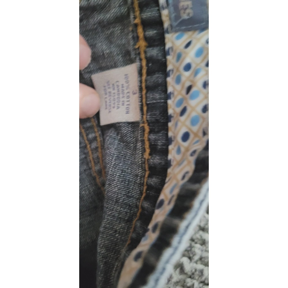 Gently Used Womans Junior Canon River Blues Blue Jean Shorts Sz 3 Made In USA - Picture 4 of 6